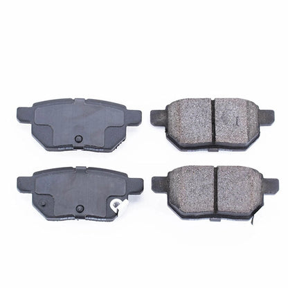 2X Powerstop Brake Pad Set Rear for Toyota Prius Corolla iM (2010–2020) - 16-1423, SSCP1423