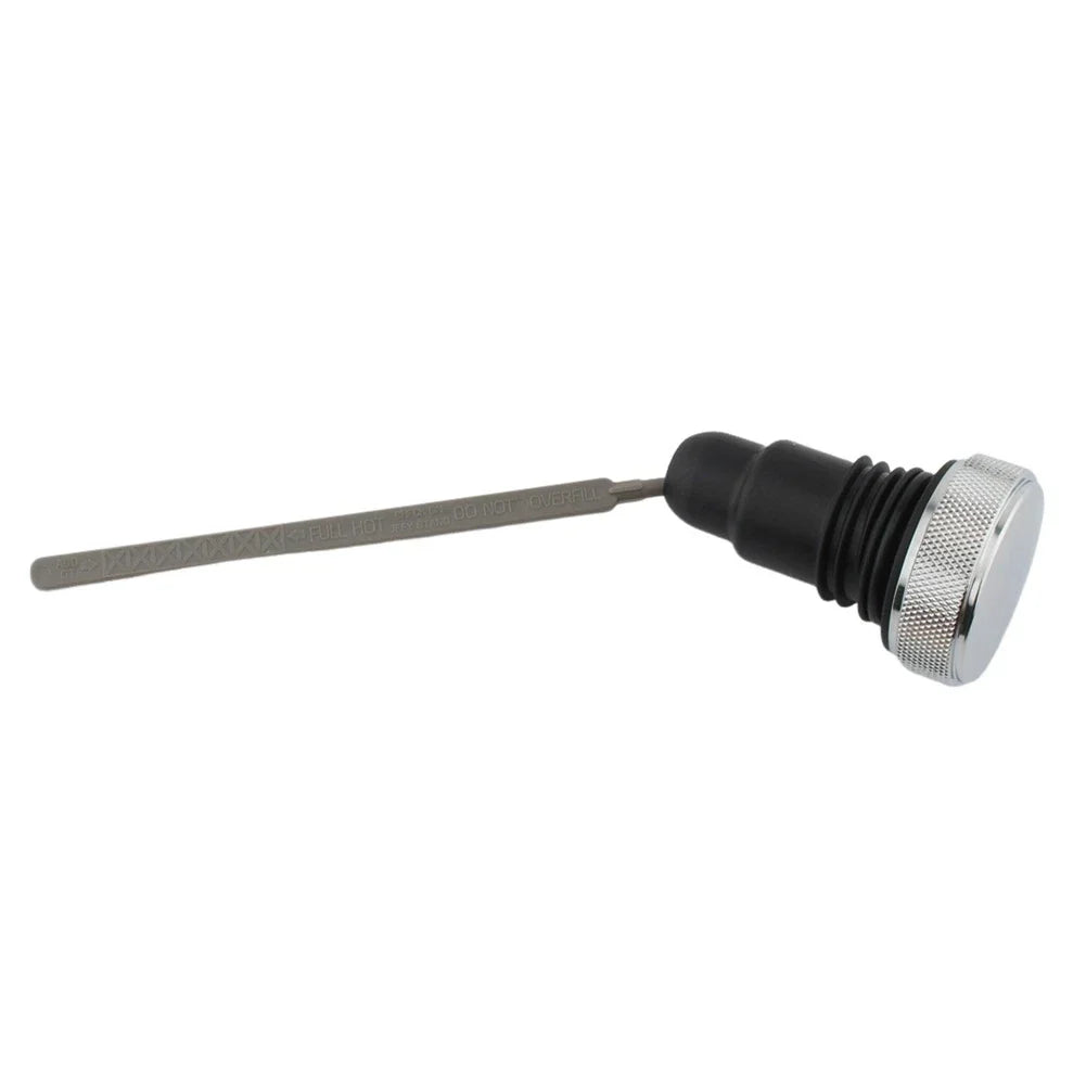 Oil Dipstick Plug for Harley Dyna Fat Bob EFI FXDF, Street Bob FXDB (2008–2017) Chrome