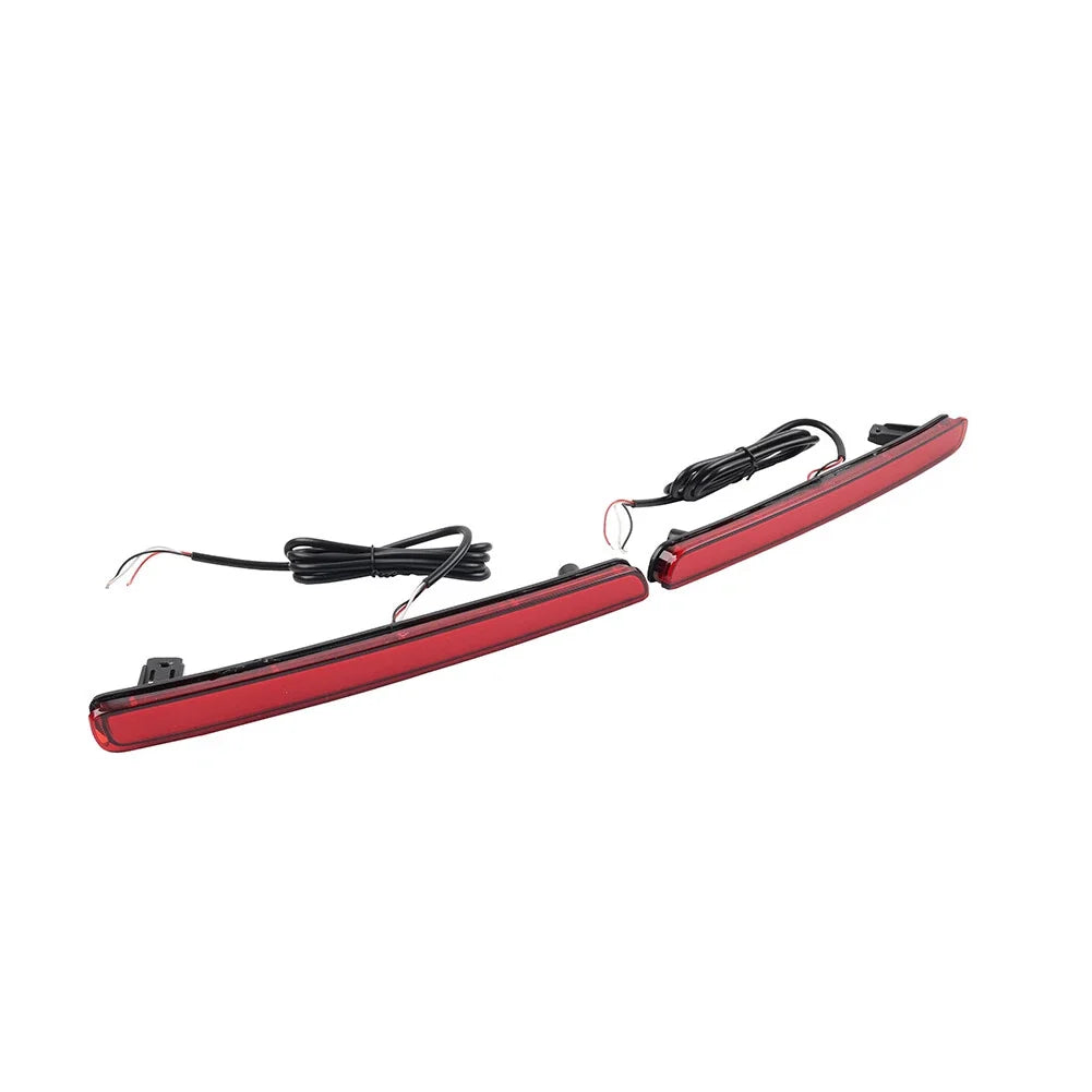 2X Red Rear Bumper Tail Light Brake Lamp for Toyota Corolla (2019–2022)