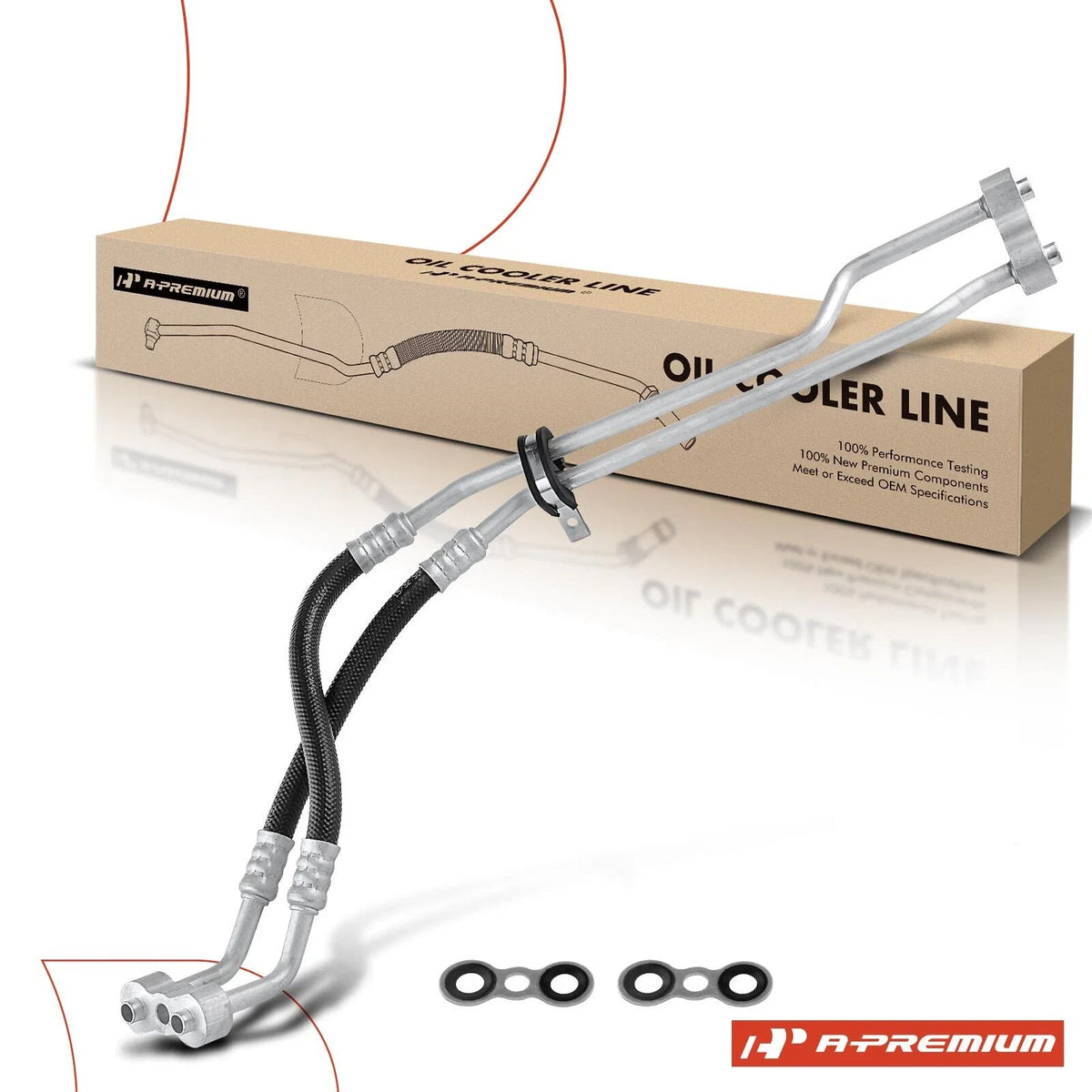 Engine Oil Cooler Line for Chevrolet Blazer S10 GMC Jimmy (1994–2005)