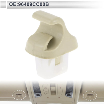 Sun Visor Holder Clip for Nissan Murano (2003–2007) No. 96409CC00B Beige