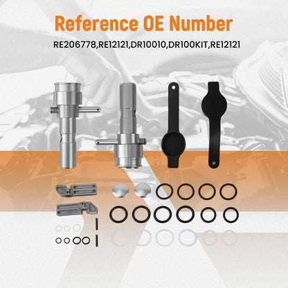 Hydraulic Coupler Conversion Kit for John Deere 4000 4020 (20, 30 Series) - J10OKG, RE206778, RE12121, DR10010, DR100KIT