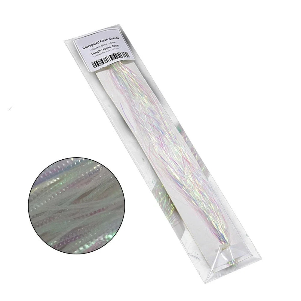 Outdoor Flash Gliss Strands Fishing Accessories Glitter Strips