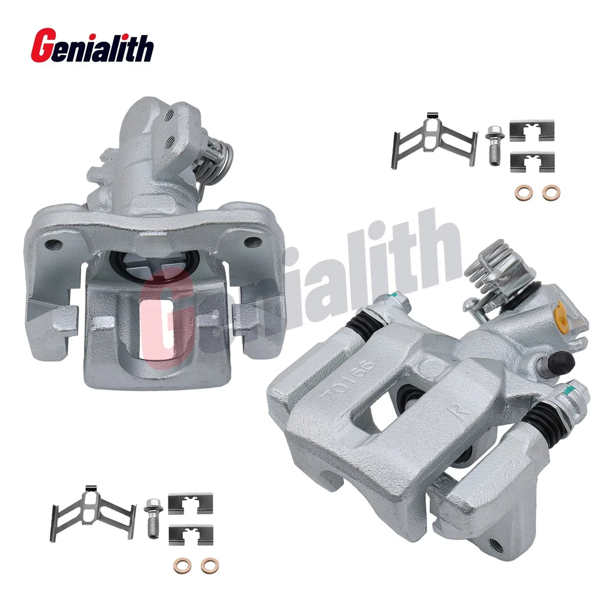 Rear Brake Caliper Kit for Honda Civic (2006–2015) w/Bracket