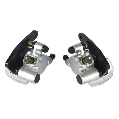 Front Brake Calipers & Disc Rotors for Yamaha Big Bear 350 400 (W/Pads) 4KB-2582T-00-00 3GD-2580T-01-00 3GD-2580U-01-00