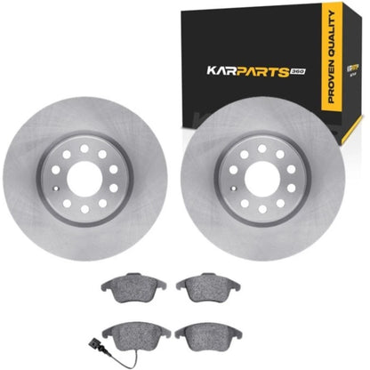 Front Rotors for Volkswagen Tiguan (2009–2018) ALX-PAU-DF-6612-74214-CLA3