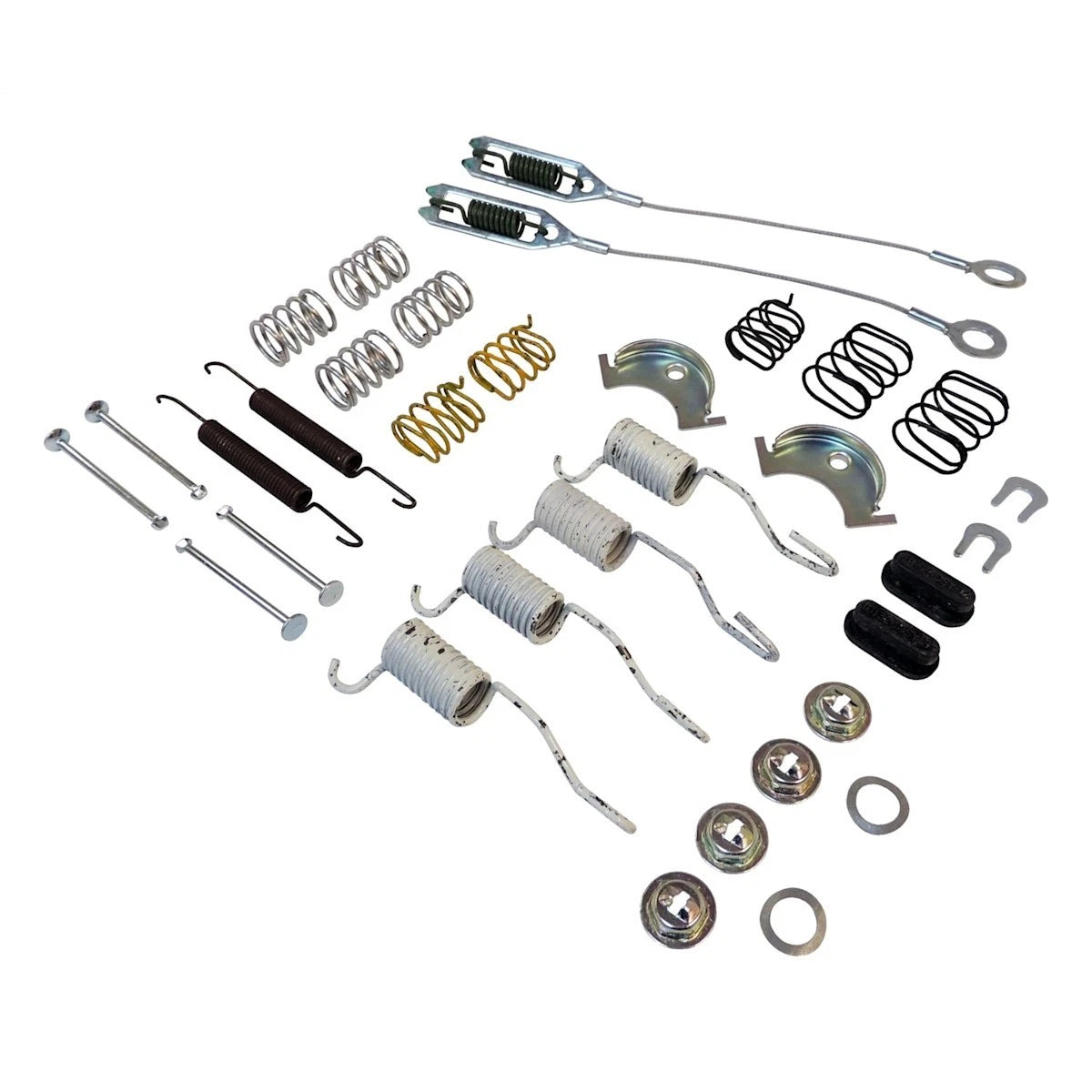 Set of 2 Brake Hardware Kits for Jeep Wrangler Cherokee (1994–2001) 4636779