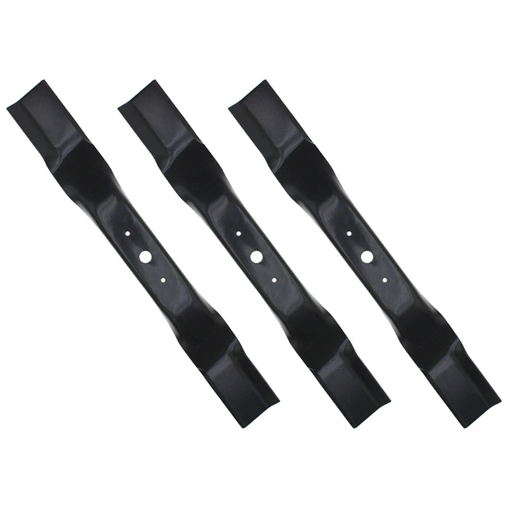 Set of 3 Mower Blades for Walker 54" Decks (Fits 5/8" Center Hole)