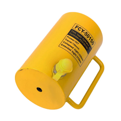 Hydraulic Ram Cylinder Jack for Heavy Equipment (50 Ton, 6 Inch Stroke)
