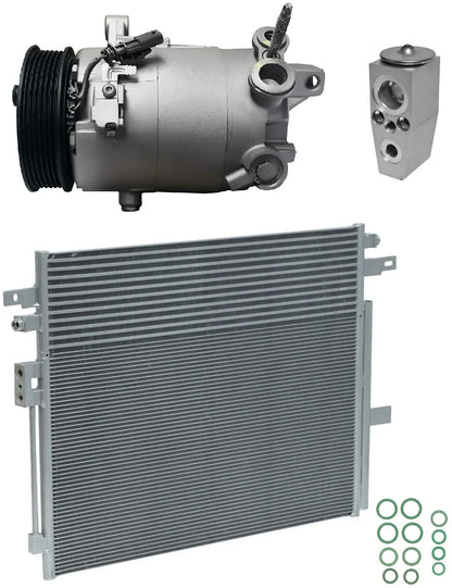 A C Compressor Kit With Condenser for GMC Canyon 3.6L (2015–2015)