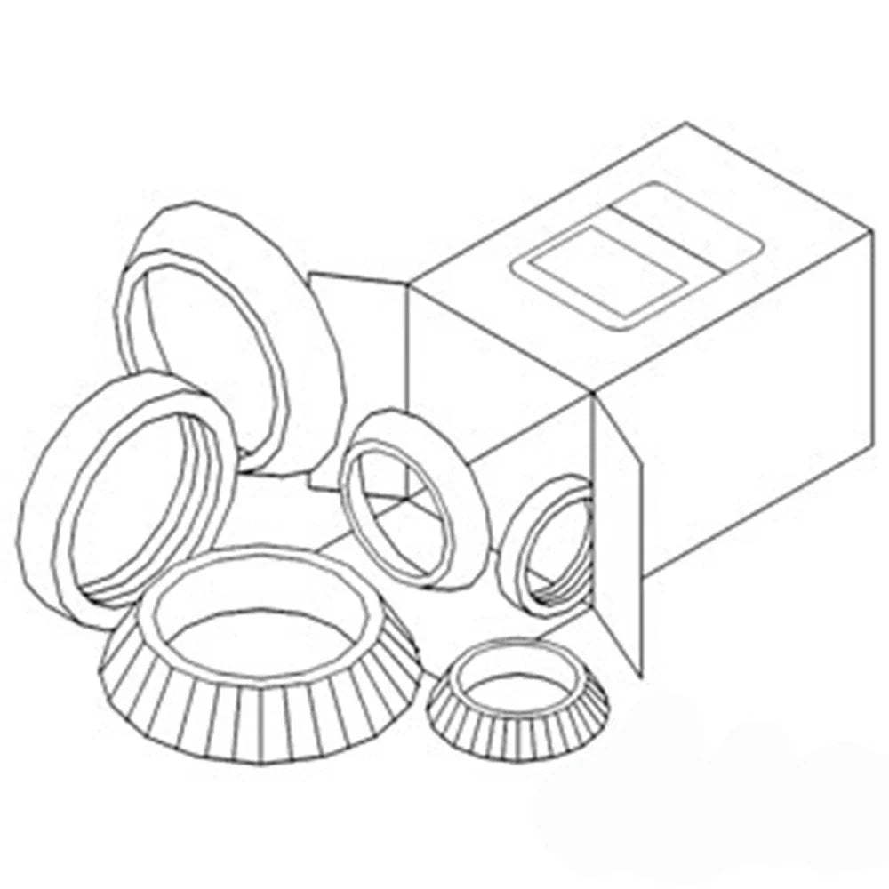 Wheel Bearing Kit for International 2606 606 504 460 (Fits FW119FS)