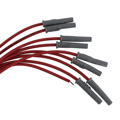Set of 8 MSD Spark Plug Wires for Chevy Suburban Blazer (1978–1987)