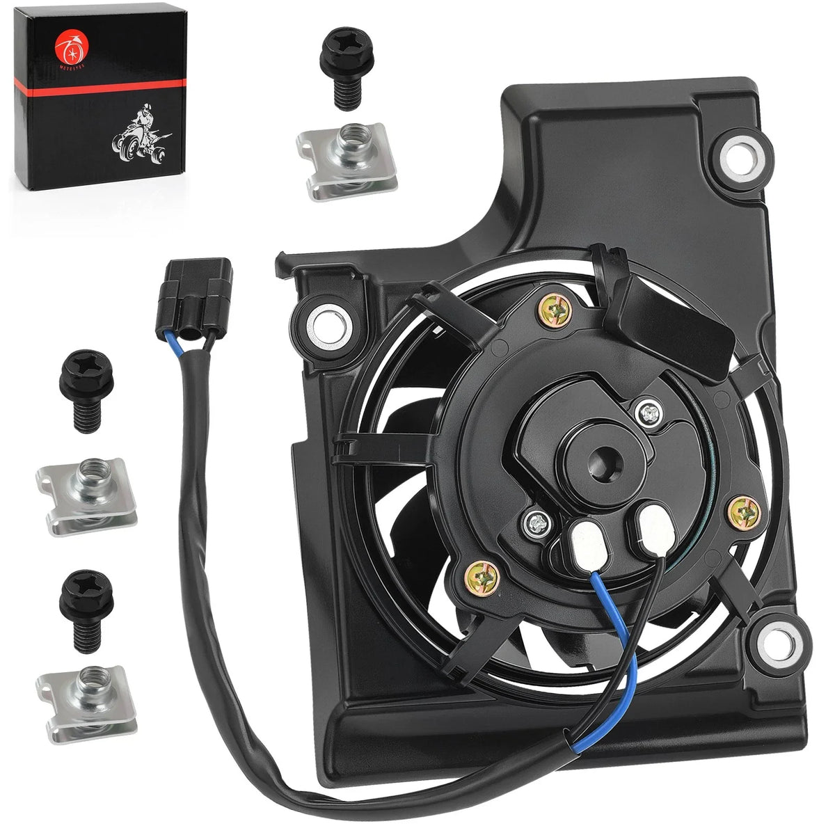 Radiator Fan Kit for Yamaha YZ250FX YZ450FX (2019–2024) B3J-E24E0-V0-00
