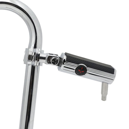 Adjustable Highway Defiance Footpeg Kit for Harley Touring (1" 25mm, 1 1/4" 32mm)