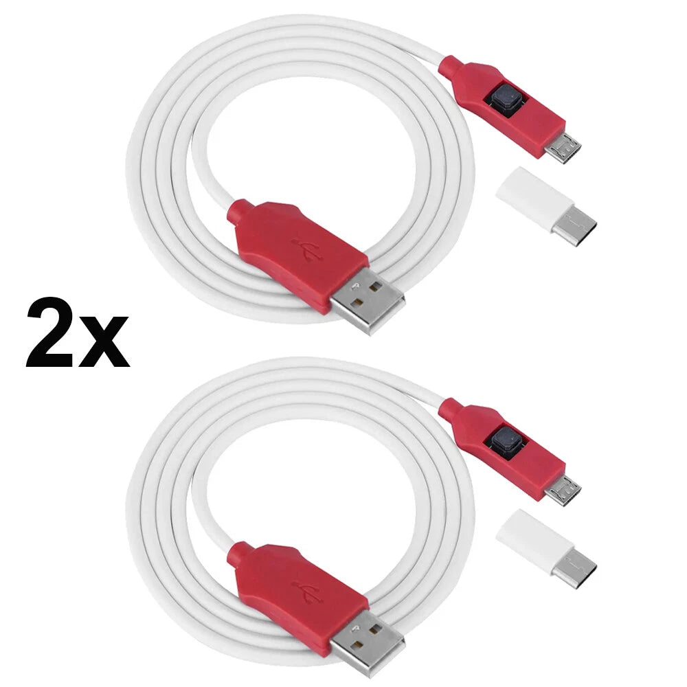 2pc EDL 2-in-1 Cable for USB C Micro Unlock Flash (No Year Range)