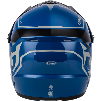 Youth MX-46 Compound Helmet for Youth Medium (D3464431) - Blue/Black/Grey