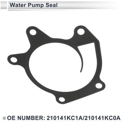 Water Pump Gasket No. 210141KC1A for Nissan Juke (2011–2017) Rubber 1Pc