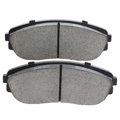Set of 2 Front Disc Brake Rotors & Ceramic Pads for Honda Odyssey (1999–2004)