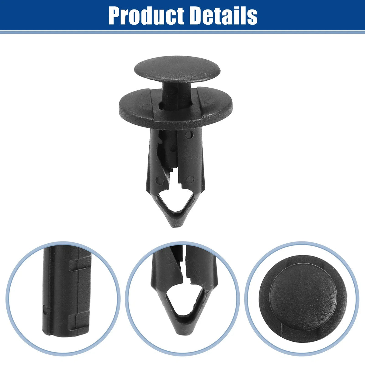 10 Pcs Bumper Retainers Clips for Ford Escape (No.N807389S)