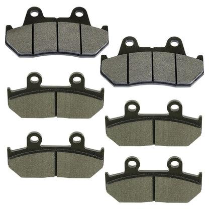 Front & Rear Brake Pads for Honda GL1500 Goldwing (1988–1990) MP227AA2006