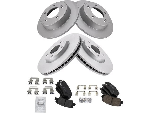 Brake Pad and Rotor Kit for Hyundai Veloster (2013–2015) 58184THJG