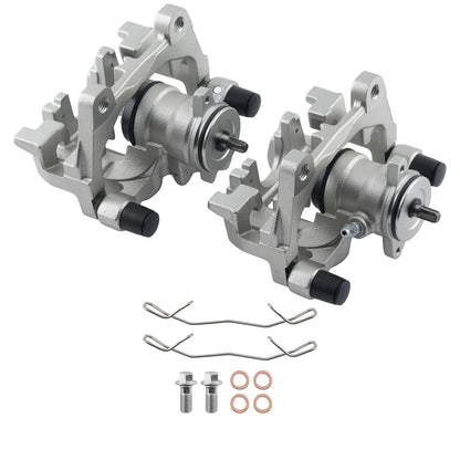 Set of 2 Rear Disc Brake Calipers for Ford Escape (2017–2019) / Fusion (2013–2020)
