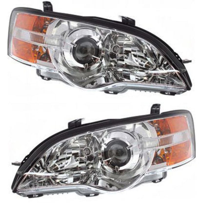Headlight Pair for Subaru Legacy (2006–2007) PLX-M0-20-6622-90-1-CL360A1, SU2502123, SU2503123