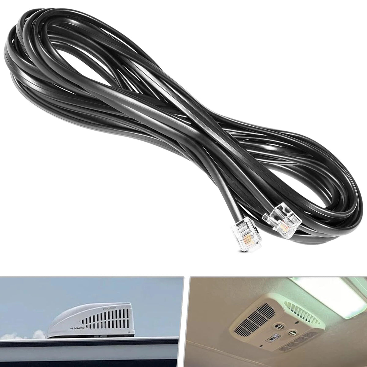 18’ Air Conditioner Communication Cable for Dometic RV Heat Pumps (For00683)