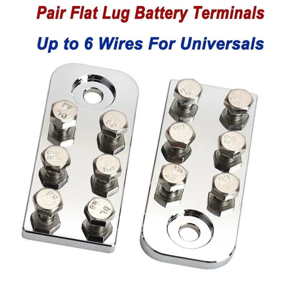 1 Pair Battery Terminal Distribution Blocks for SAE Top Post Vehicles