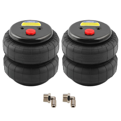 2 Packs Air Ride Suspension Bags for Standard 2500 lb (Single Port)