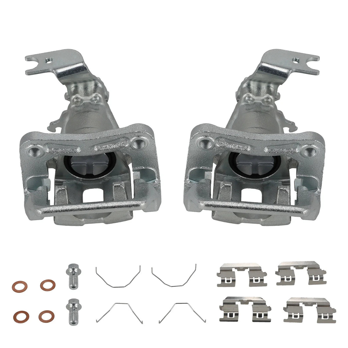Set of 2 Rear Brake Calipers for Honda Accord (2013–2017)