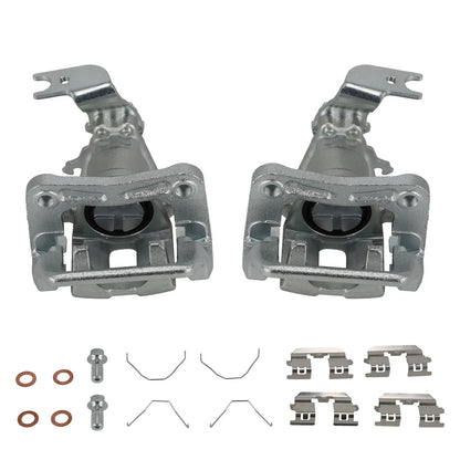 Set of 2 Rear Brake Calipers for Honda Accord (2013–2017)