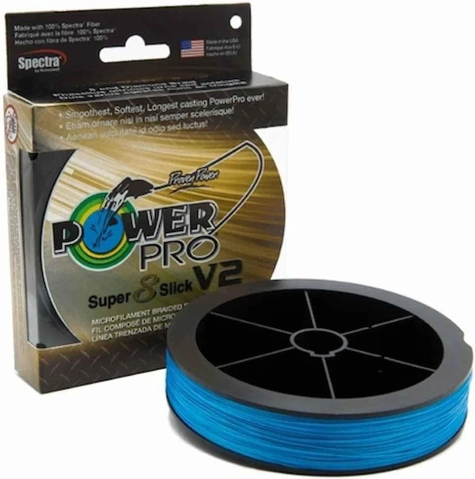 10 Lb Super Slick V2 Ice Fishing Line - 300 Yd Low Visibility Fluorocarbon