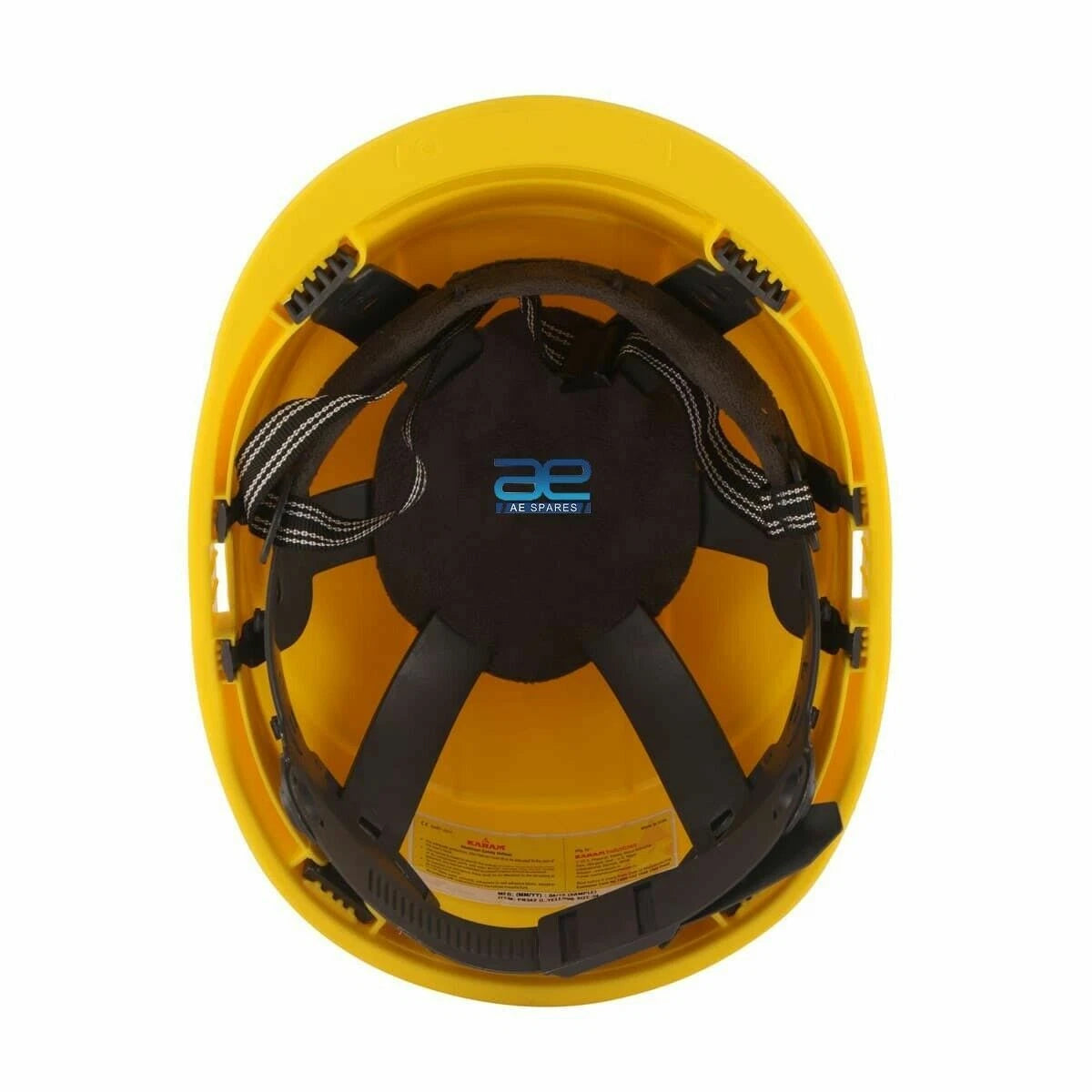 Shelblast Safety Helmet with Peak for Professional (Lemon Yellow)