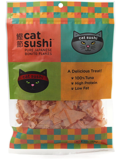 Cat Sushi Bonito Flakes Classic Cut for Cats (0.7oz Pack of 1)