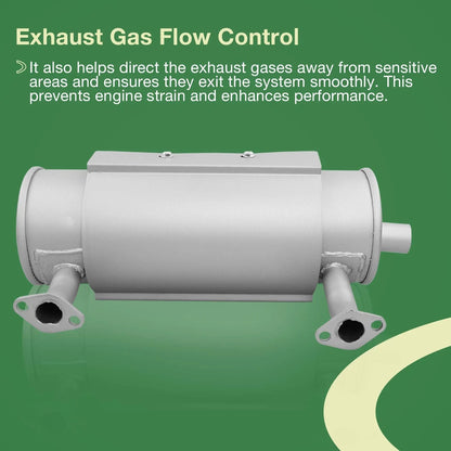 Left Side Muffler for Kohler CH18 CH20 CH22 CH25 CH620 CH730 CH740 (2478612-S)