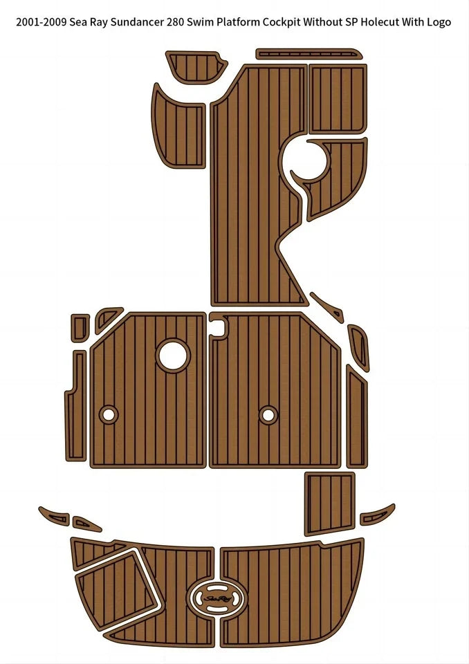 EVA Pad Swim Platform for Sea Ray 280 Sundancer (2007)