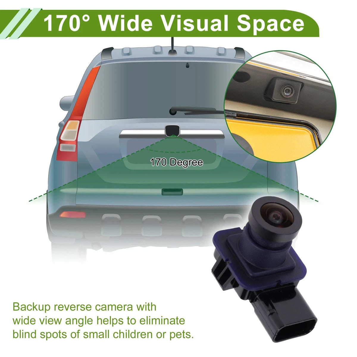Rear View Backup Camera for Ford Fusion (2013–2020) No.DS7T-19G490-DD