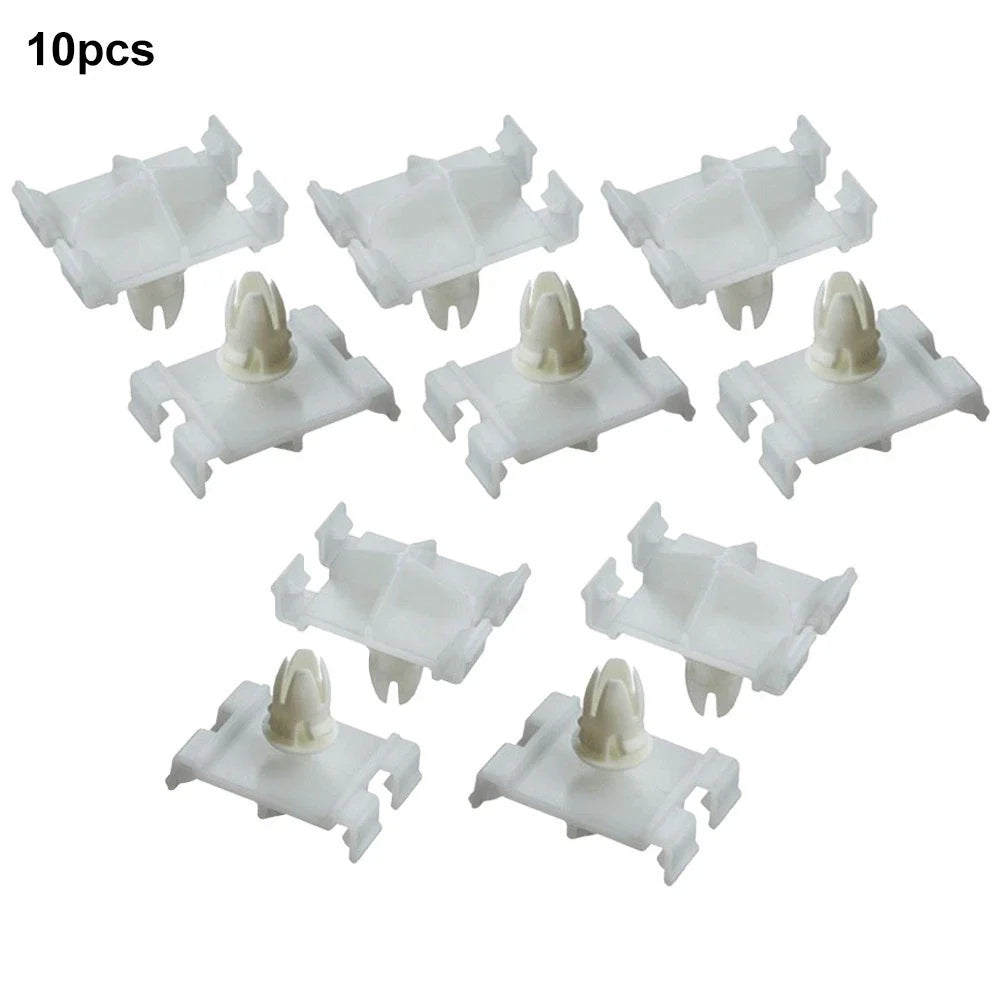 10x Nylon Body Side Molding Clips for Mercedes C CLK W202/203/208/210 CL203