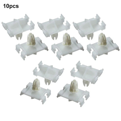 10x Nylon Body Side Molding Clips for Mercedes C CLK W202/203/208/210 CL203