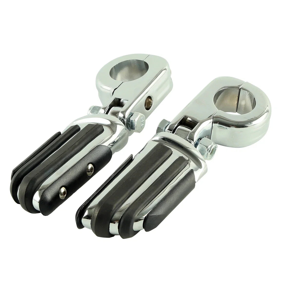 1 1/4" Highway Bar Footpegs for Harley Touring Softail