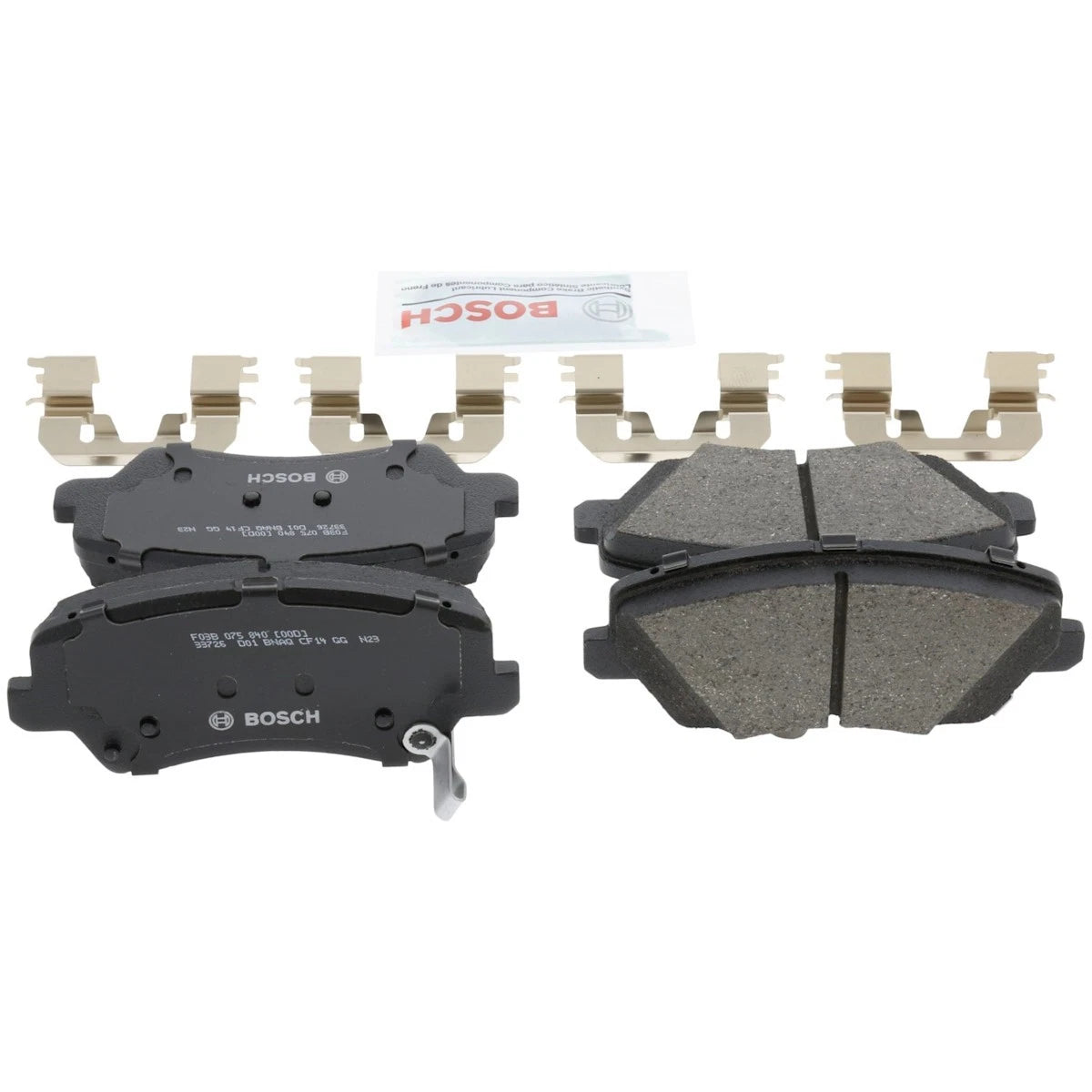 2X BC1543 Brake Pad Set Front for Kia Forte (2010–2018)