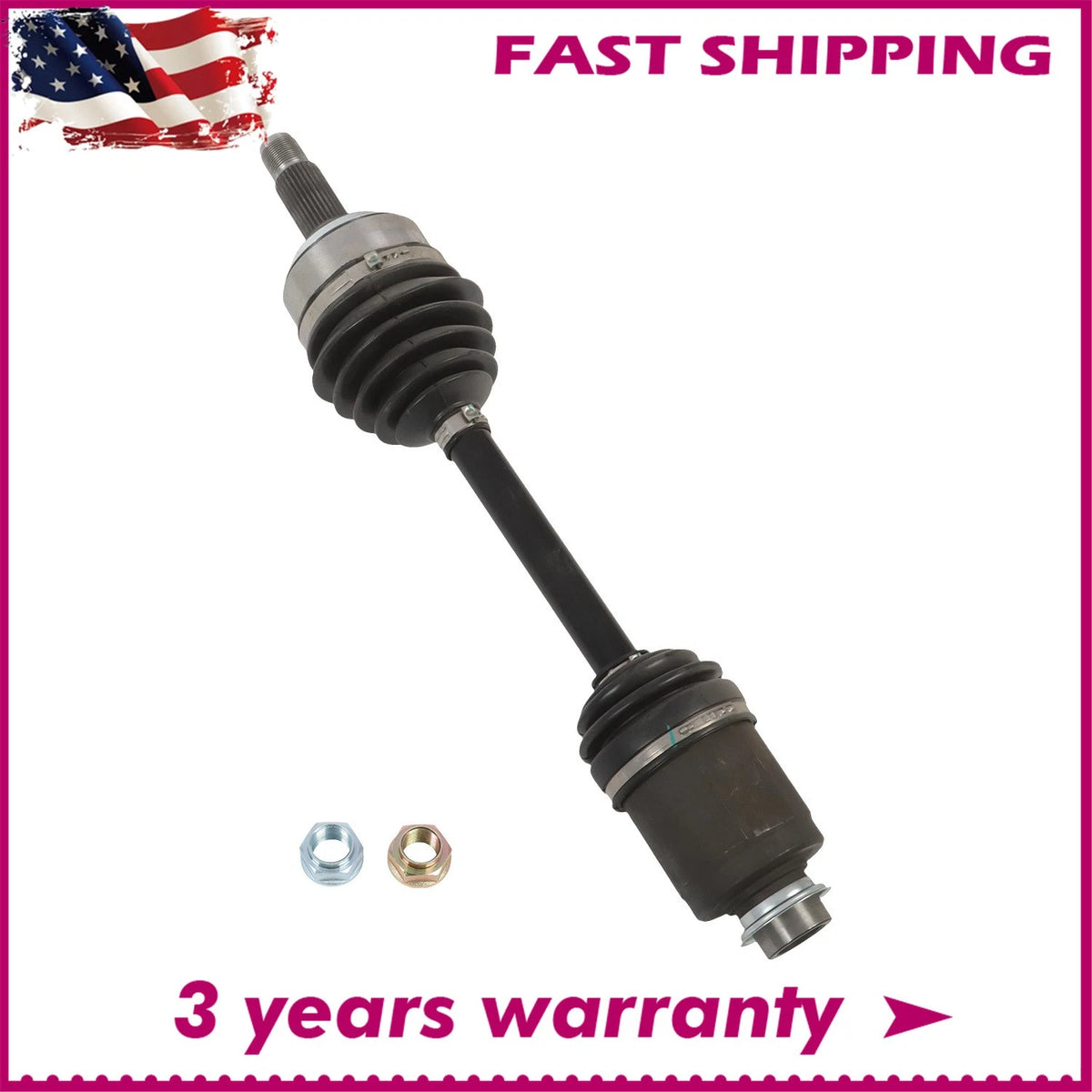 Front RH CV Axle Assembly for Honda Accord Acura TSX (2013–2017) 44305T2AA50, 44305T2AA71