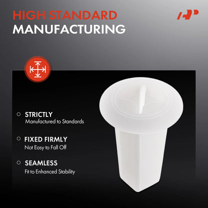 50x 6mm Nylon Grommet Retainers for Mitsubishi (96706-K1300, 01281-00151, 96706-H9400, 96706-K1351, 14335)