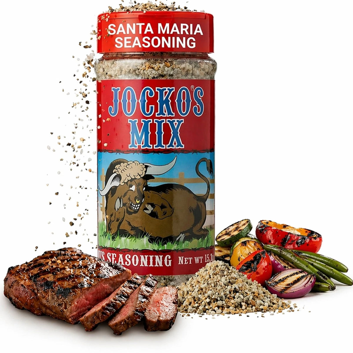 Jocko's Mix Santa Maria Style Seasoning - 15.3oz (Pack of 1)