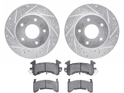 Brake Pad and Rotor Kit for Pontiac Firebird (88593YMVC)