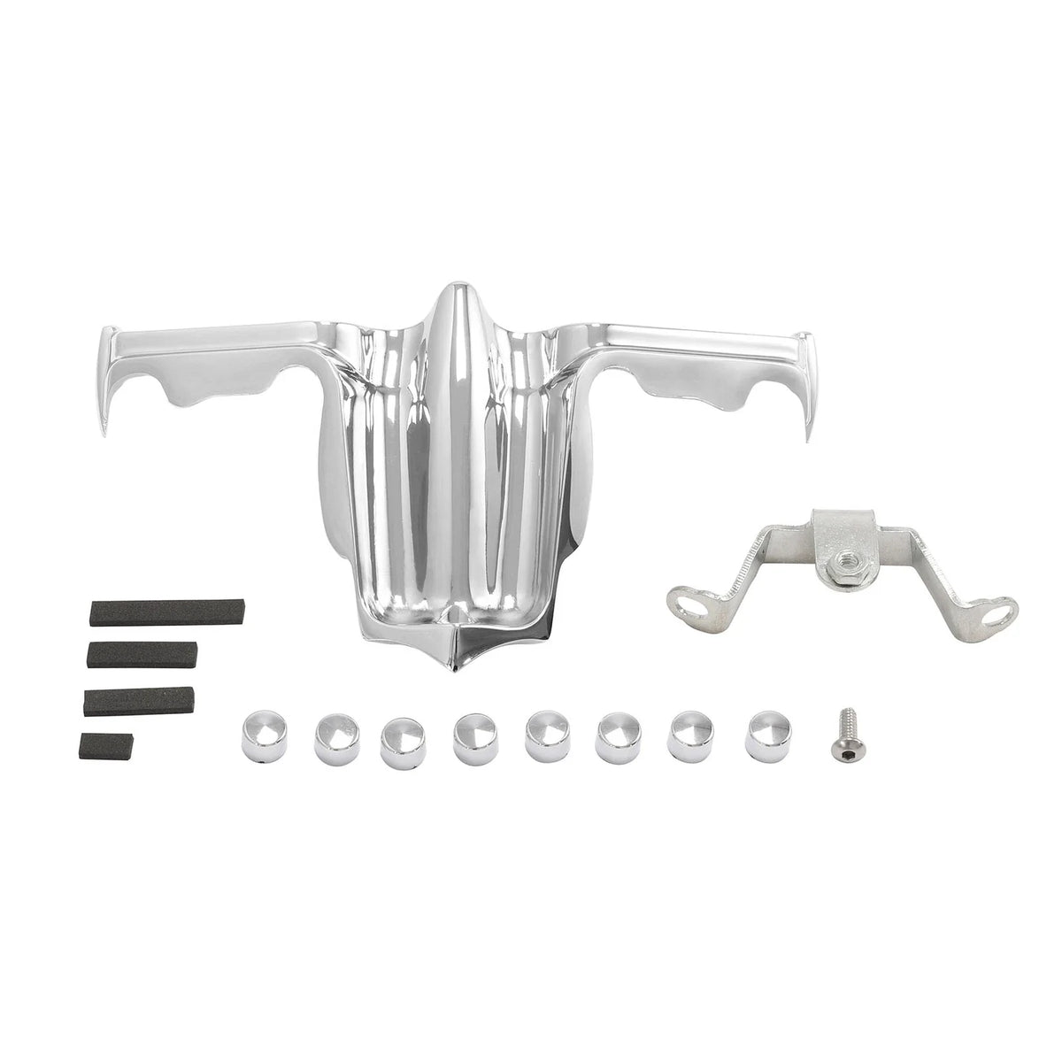 Chrome Tappet Block Accent for Harley Twin Cam (1999–2017)