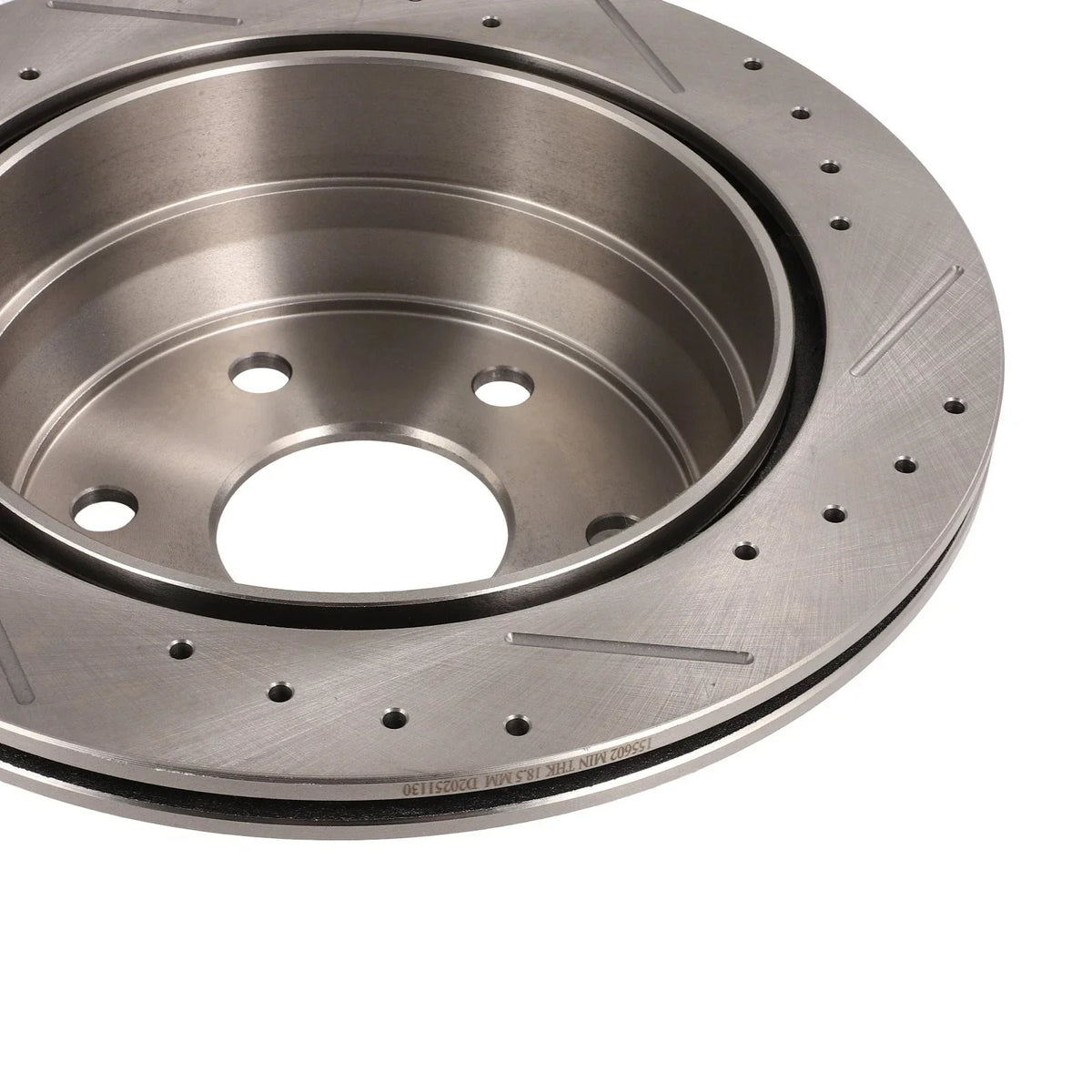 Rear Drilled Brake Rotors & Ceramic Pads for GMC Sierra 1500 (2002–2005)