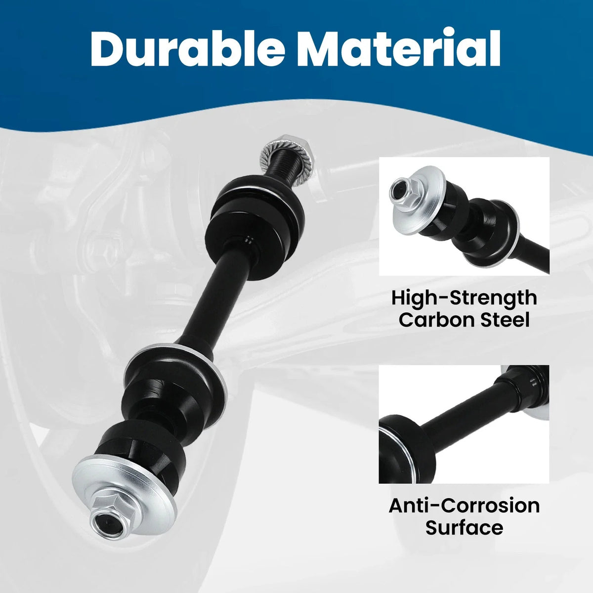 2X Front Stabilizer Sway Bar Links for Ford F-150, Lincoln Mark LT (2005–2008)