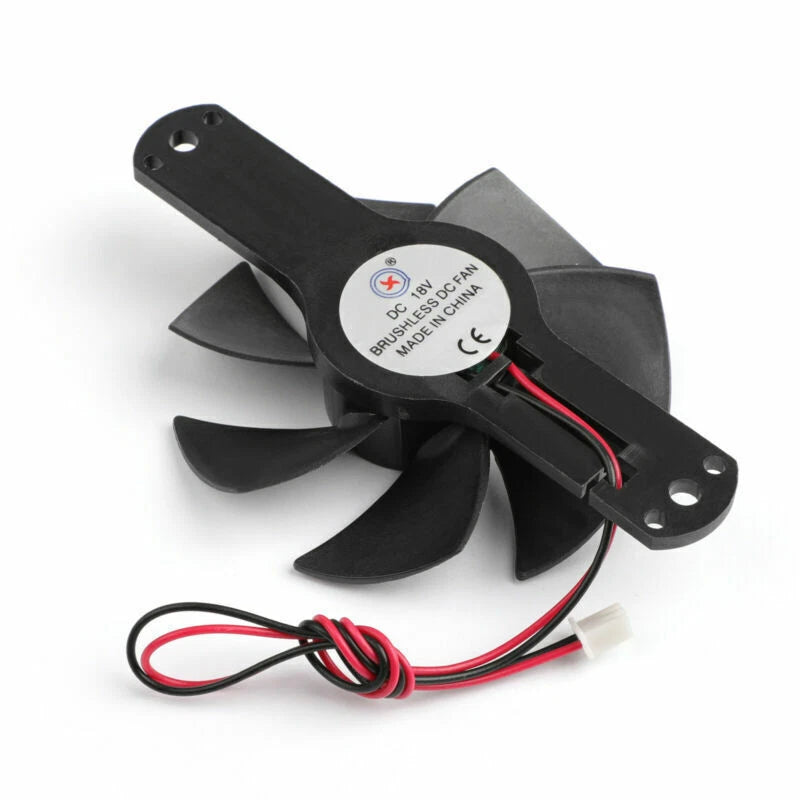 2X DC 18V Cooling Fan Sleeve Bearing for Induction Cooker W001-B181-Set